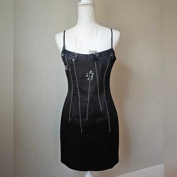Laundry By Shelli Segal Dresses & Skirts - Vintage Laundry By Shelli Segal Black Mini Dress